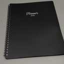 2026 Planner - Planner 2026 Weekly and Monthly, Jan. 2026 - Dec. 2026, 8" x 10", with Tabs, Thick Paper, Spiral Binding, Classic Black