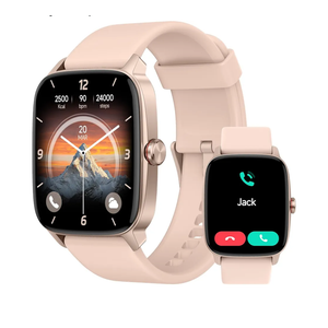 YMZ Smart Watch for Men Women, IP68 Waterproof, Bluetooth Calling, Fitness Tracker, Sleep Monitoring, 1.85'' DIY Dial, AI Built-in, 7 Days Battery, Compatible with Android & iOS