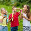 Bubble Wand, 60 Pcs Bubble Wands Bulk in 6 Colors, Bubble Party Favors for Kids, Summer Toys, Indoor Outdoor Activity, Themed Birthday, Wedding, for Girls & Boys