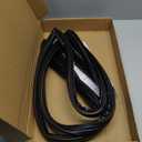 UPGRADED WPW10436248 Refrigerator Door Gasket Compatible with Whirlpool, KitchenAid, Maytag, Kenmore, Amana Refrigerator Door Gasket Seal W10436248 W10131327 W10164035 Fridge Fresh Door Gasket, Black