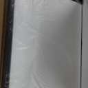 55x40 Inch Black Matte Framed Mirror for Bathroom, Rounded Rectangle Mirror, Bathroom Vanity Mirror for Wall, Anti-Rust, Shatterproof (Horizontal/Vertical)