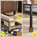 4 x Wood Bed Risers (4 inch Square)
