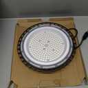 12 Pack 200W UFO Led High Bay Light Fixture,120VAC,30800LM,5000K Daylight Commercial Shop Bay Lighting,[850W MH/HPS Equiv.] US Plug Area Lighting for Garage/Warehouse/Barn/Gym/Factory/Workshop