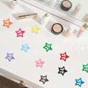 ELANE 64 Pcs Small Star Snap Hair Clips for Women Girl,Cute Hair Barrettes for Women Fine Thin Hair Accessories (Mix-colors)