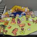 nicedepot Felt Christmas Tree for Toddlers Felt Nativity Set for Kids with 29 Pcs Detachable Ornaments Handmade Christmas Wall Hanging Decorations