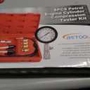 BETOOLL HW0130 8pcs Petrol Engine Cylinder Compression Tester Kit Automotive Tool Gauge