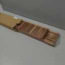 VaeFae Teak Bathtub Tray, Wooden Bath Caddy for Bathtub, Bath Tub Wood Table for Tub, 39.8" x 6" x 1.8"