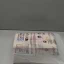 American Mahjong Design Set 1.2-inch 160 Acrylic High-Grade Four Layer Rose Red Mah-Jongg Tiles