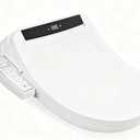 Electric Smart Toilet Seat, Upgraded Heated Bidet with Adjustable Instant Warm Water and Warm Dryer, Night Light, Slow Close Lid (Elongated2 (Side Arm Control))