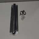 Adhesive Valet Rods for Closets Black Closet Valet Rod with Hooks 12 inch valet rod for closet pull out Valet Rods for Closet Storage and Organization Storage Clothes Hanger