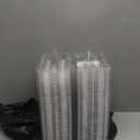 120 Pack Quail Egg Cartons - Clear Plastic Trays Hold 24 Eggs Securely, Ultimate Small Egg Holders for Bulk Storage and Display