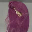 Kids Wig Purple Long Cosplay Wig Halloween Costumes Wigs for Child Girls