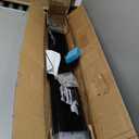 Metal Fence Post Black 6 feet, Pack of 8, T Posts for Fences Wire Mesh, No Dig Steel Stakes Fencing for Garden Yard Farm Outdoor Light Duty