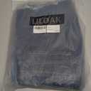 Liloak Womens Pack of Washed Denim Jean Shorts Mid Rise Casual Ripped Frayed Hem Summer Hot Shorts Pack (Blue, M)