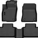 Auxko All Weather Floor Mats Fit for 2026 2025 Nissan Kicks TPE Liners Accessories All Season Guard Odorless Anti-Slip Floor Mats for Nissan Kicks 2026 2025 Black