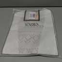 Women's Open Front Bolero Shrug Lightweight Knit Hollow Out Cropped Cardigan (White)