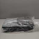 Mavora Max Portable Small Dog Seat for Car, Luxury Center Console Dog Car Seat Booster with Safety Tethers, Anti-Collapse Pet Travel Carseat for SUV, Truck (Black/ Grey)