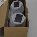 Outdoor Solar Rock Bluetooth Speakers with Colorful Lights, Deep Bass IPX4 Waterproof Speaker, Solar-Powered, TWS Paring, Durable Design, Perfect for Pool Garden and Outdoor Activities -2 Pack