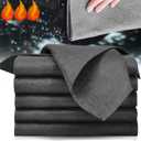 Thickened Magic Cleaning Cloth 2025, Magic Cleaning Cloth Reusable, Socalledit Magic Cleaning Cloths, Streak Free Reusable Microfiber Rag, Super Absorbent, For Kitchen, Bathroom, Windows, Cars (5pcs)