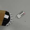 Black Flameless Taper Candles with Remote, Flickering Realistic LED Candlesticks Battery Operated Set of 6