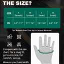 Trideer Workout Gloves for Men, Weight Lifting Gloves with Wrist Wrap Support, Full Palm Protection & Extra Grips for Weightlifting, Exercise, Cross Training, Fitness, Pull-up