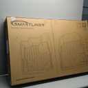 SMARTLINER All Weather Protection Custom Fit Black 2 Row Floor Mats and Cargo Liner Set Compatible with 2017-2023 Mercedes Benz C-Class (Only Fits Coupe Models)