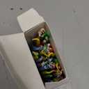 The Dreidel Company Dripless Hanukkah Candles, Multicolored Ombre Striped Deluxe Tapered Decorations, 1 Hour Burn Time, Chanukkah 45 Menorah Candles Box for All 8 Nights of Chanukah