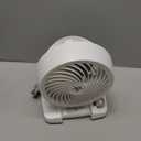 Vornado 133DC Energy Smart Compact Air Circulator with Variable Speed Control, DC Motor, Adjustable Tilt, Quiet Operation for Bedroom, Office, and Home Use, White (Small)