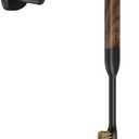 2 x Cleaning Brush, Diveotree Hard Bristle Brush for Deep Cleaning Grout, Sink, Cup, Teapot, Bottle, Blender, Multi-Purpose Brush wih Long Handle for Kitchen (Brown)