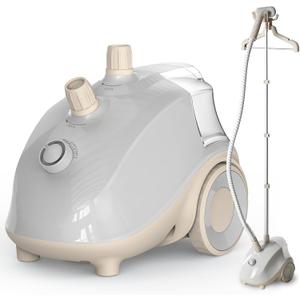 DUMOS Garment Steamer for Clothes Standing, 1500W Efficient Clothes Steamer Standing, 1.7L Water Tank for 55 Min Continuous Steaming with Wheels, Professional Fast Heating Wrinkle Remover