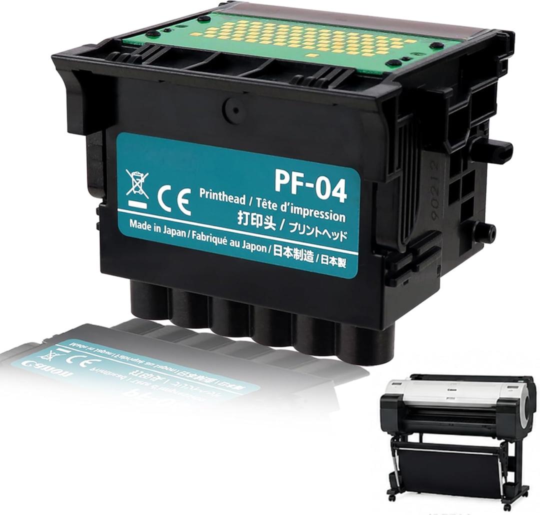 PF-04 Printhead Compatible with iPF670 MFP L24/iPF650 / iPF655/ iPF670 MFP L24ei/ iPF750/ iPF755/ iPF760/ iPF765/ iPF770/ iPF770 MFP L36ei/ iPF770 MFP M40/ iPF780/ iPF780 MFPM40/iPF830/ iPF840/iPF850