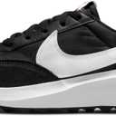 Nike Women's Waffle Debut Shoes (5, Black/White/Orange/Clear)