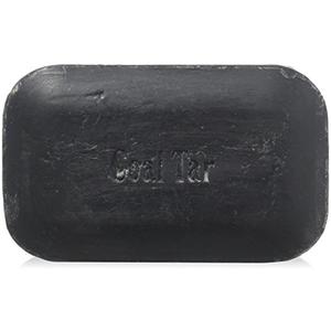 Soap Works - Soothing, Old Fashioned Recipe Bar Soap for Dry and Itchy Skin - Coal Tar, 6 Pack