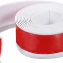 PATIKIL Peel and Stick Molding Trim for Walls, 10 Feet x 2 Inch Baseboard Trim Self Adhesive Wall Molding Trim Flexible PVC for Walls Home Protection Door Window Finishing Trim, White