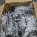 Gun Rack Wall Mount, Indoor Metal Gun Rack, Adjustable Rifle Storage Holder with Soft Padding, Vertical Gun Display, for 12 Slot