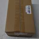 Floroom 6 Pack 5x7 Inch Clear Acrylic Sign Holders, Double-Sided Gold Display Stand Picture Frames for Table Numbers, Menus, Flyers, Weddings, and Offices