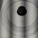 Bezrat Microwave Tall Glass Plate Cover | Splatter Guard Lid with Easy Grip Silicone Handle Knob | 100% Food Grade | BPA Free and Dishwasher Safe | 10 Inch (Black-)