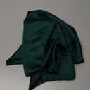 INSSL Silk Pillowcase for Women, Mulberry Silk Pillowcase for Hair and Skin and Stay Comfortable and Breathable During Sleep(Dark Green,Queen)