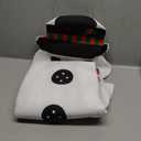 Seasons Adult Snowman Costume for Christmas Holiday Cosplay Party