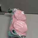 HUAKENER 2 Pcs Silicone Muffin Top Pans for Baking, 4 Inch Non-Stick Round Baking Molds for Mini Cake, Muffin Top, Dessert, Hamburger, Sandwiches Making