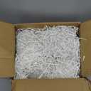 Crinkle Cut Paper Shred Filler, 5.2lb(83.2oz) White Crinkle Paper Grass Cushion Paper Streamer for Gift Box Basket Filler Christmas Wedding Birthday Handicraft Bridesmaid Wrapping Decoration