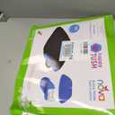 NOVA Happy Tush Extra Wide Gel Cell Seat Cushion, Double-Layer Pressure-Relief Gel, Foldable & Portable, Water-Resistant, Washable Non-Slip Cover, Home, Office & Travel