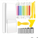 Polymer Clay Tools 24 Sets Clay Pottery Carving Round Cutter Molds Acrylic Rod Scraper