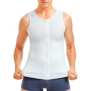 Eleady Compression Shirt Men Workout Shirt Athletic Base Layer Sleeveless Tank Top Slimming Undershirt XXL