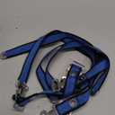 4PCS Drywall Stilts Straps, Adjustable Drywall Foot Band Straps Kit,Replacement Part for Stilts, 4 Shoe Straps + 8 Screws + 8 Spacers, Blue