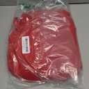 Happy Sailed Women's Summer Dresses Sleeveless Ruched Waist A Line High Low Midi Cocktail Dress(Waist Tight,Please Size Up) (Red)