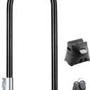 Kryptonite Evolution Long Shackle Bike U-Lock, Anti-Theft Security, 14mm Steel Shackle with Mounting Bracket and Keys, High Security for Bicycles Scooters,Black