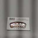 24Pcs Nude Gradient French Tip Press on Nails Medium Length Almond Shaped Artificial Acrylic Fake Nail TBRZTR Full Cover Reusable Glossy Nature French Coffin False Nail Glue on Nails for Women