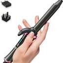 ORYNNE 3/4 Inch Mini Travel Curling Iron for Short Hair | Dual Voltage Small Curling Iron with 5 Adjustable Temps, Fast Heat-Up Ceramic Barrel Infused with Argan Oil, Auto-Off