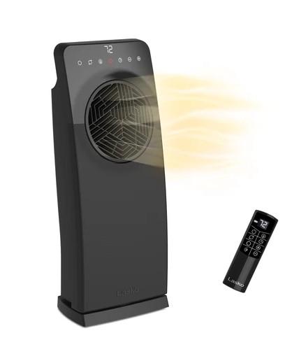 Lasko Elite Collection Revolution Full-Room Ceramic Heater with Remote, CC23645, Black